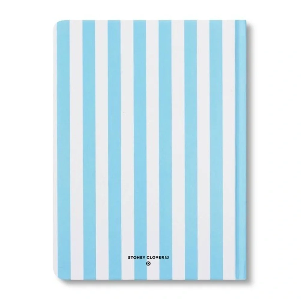 Stoney Clover Lane x Target Lined Journal Blue Stripe